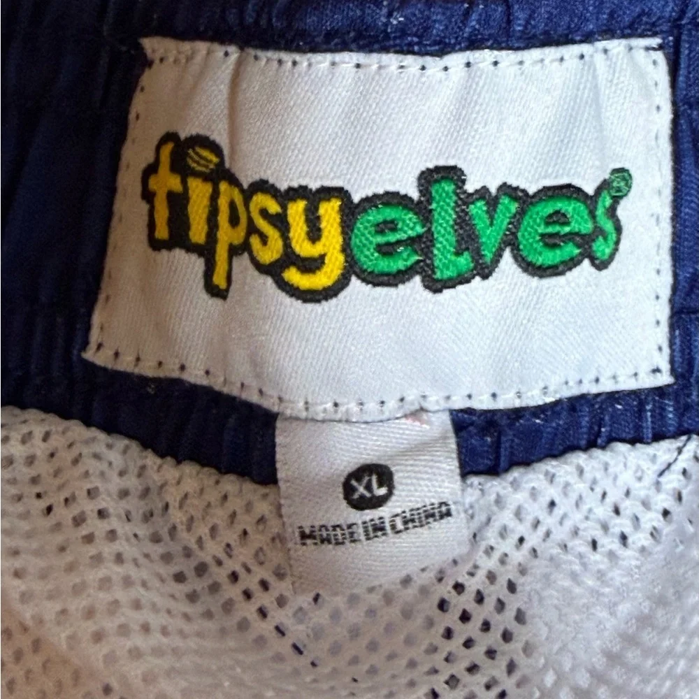 Tipsy Elves Santa Fe Retro Swim Trunks Men’s XL NWT Vintage Stripe Shorts